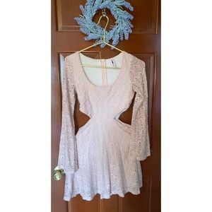 Solemio Pink Cutout Everything Dress